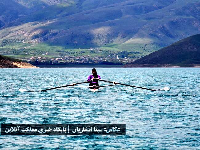 ششمین اردوی تیم ملی روئینگ بانوان در حال برگزاریست / تصاویر