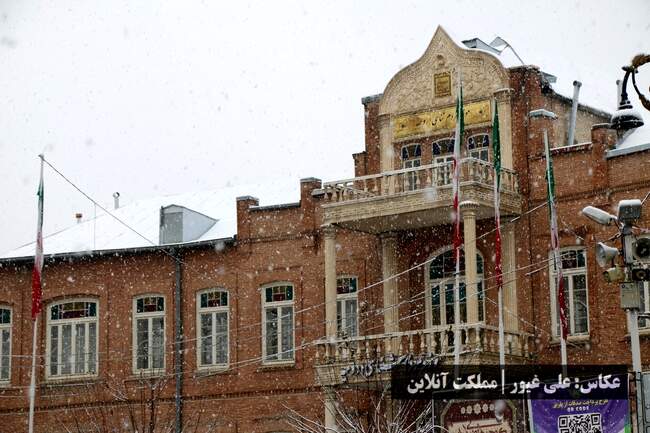 در هشتاد و ششمین روز پائیز، ارومیه سفیدپوش شد