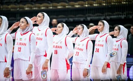 صعود تیم ملی بسکتبال زنان به رتبه ۴۴ جهان