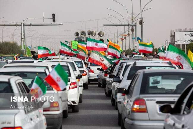 جشن پیروزی طرفداران سیدابراهیم رئیسی در قم، تهران و مشهد