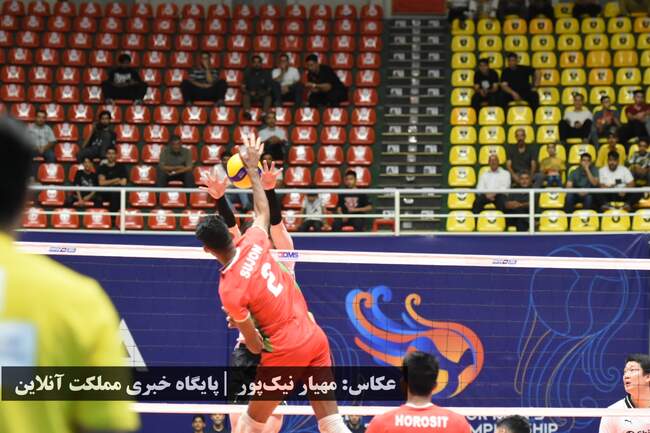 روز نخست بیست و دومین دوره والیبال قهرمانی مردان آسیا در ارومیه / تصا�