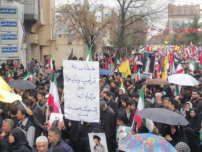 تصاویری از راهپیمایی روز قدس ۱۴۰۴ در سراسر کشور