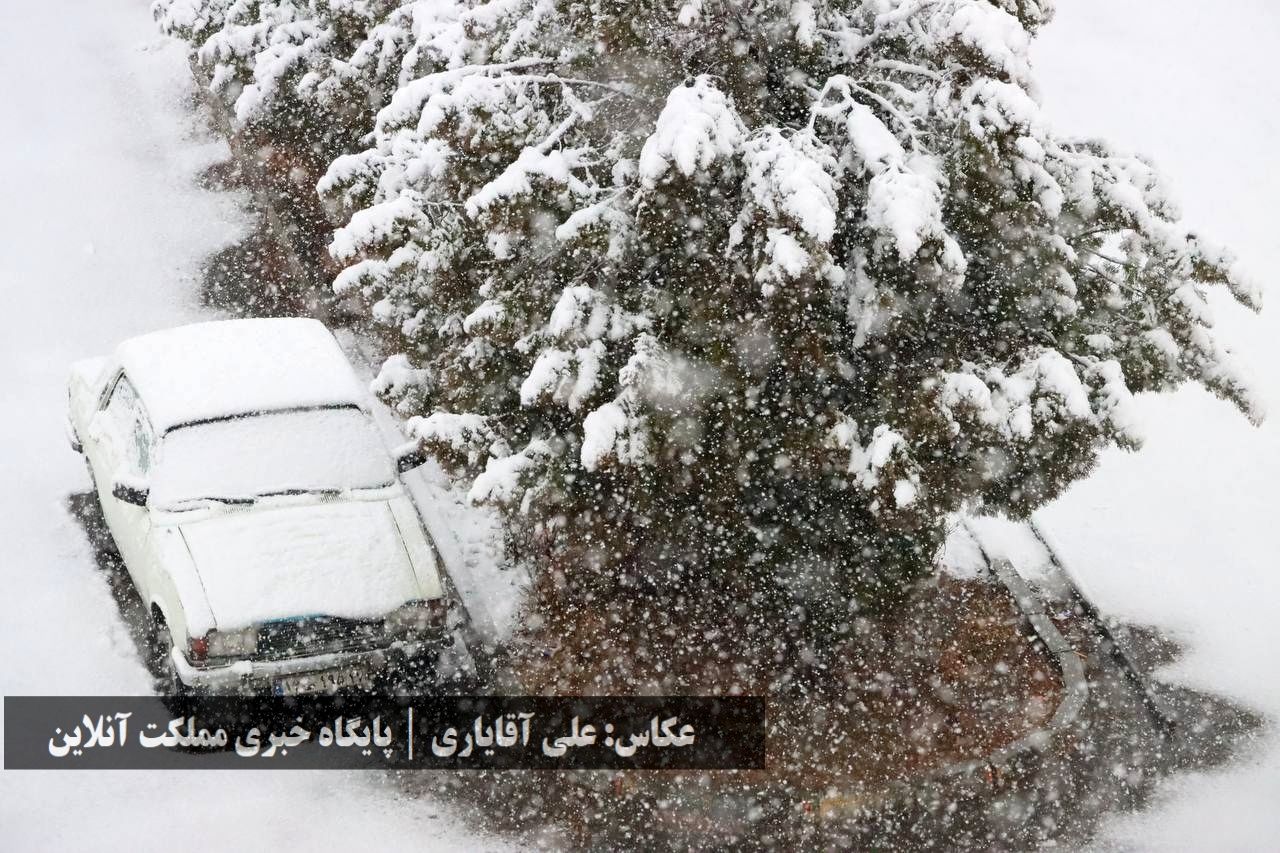 طراوت زمستانی ارومیه با اولین برف سال