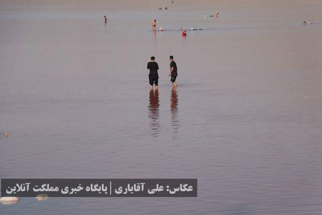 روزهای غمناک و کم آب دریاچه ارومیه