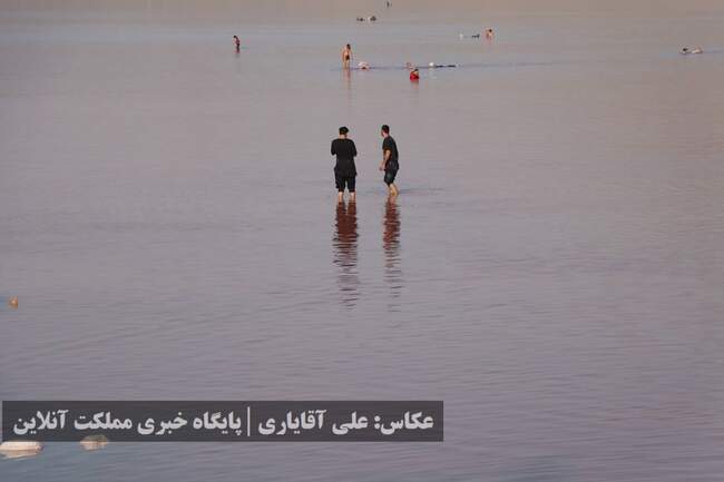روزهای غمناک و کم آب دریاچه ارومیه