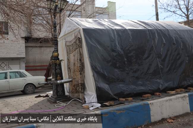 ادامه روزهای اسکان زلزله‌زدگان خوی در چادر