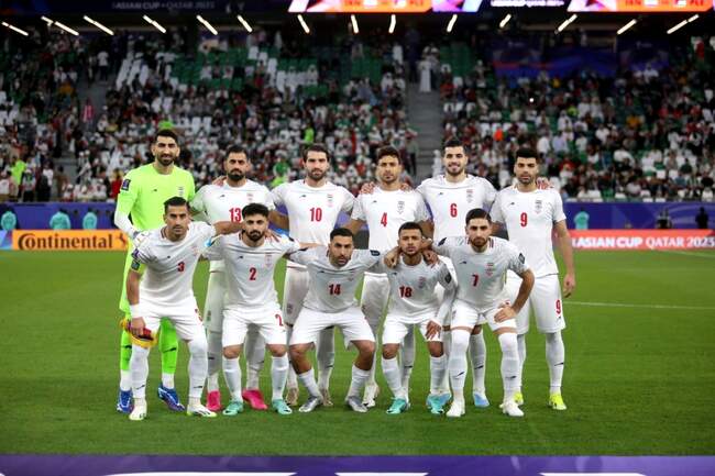 دیدار ایران و فلسطین از دید لنز دوربین
