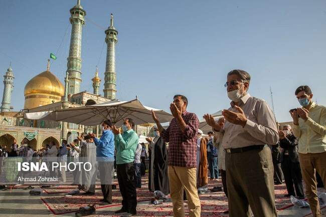 نماز عید فطر ۱۴۰۰ در نقاط مختلف کشور