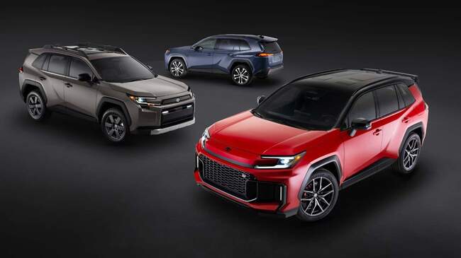 رونمایی تویوتا از نسل جدید RAV4 