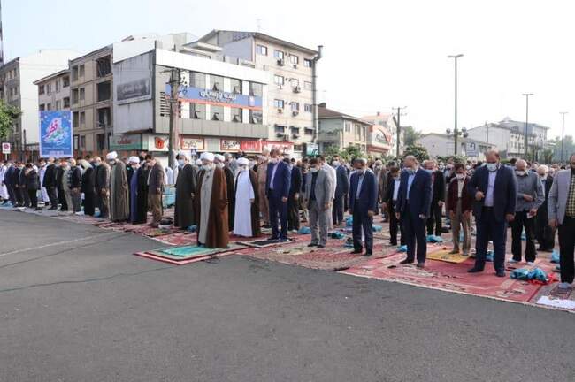 نماز عید فطر ۱۴۰۰ در نقاط مختلف کشور