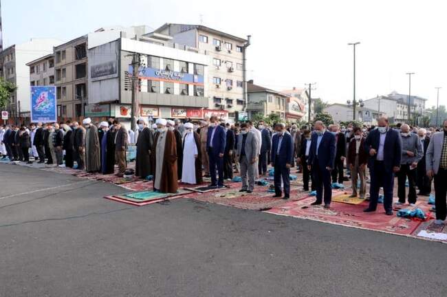 نماز عید فطر ۱۴۰۰ در نقاط مختلف کشور