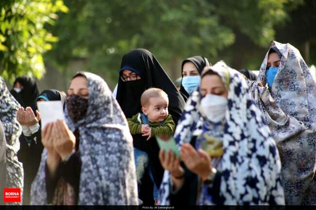 نماز عید فطر ۱۴۰۰ در نقاط مختلف کشور