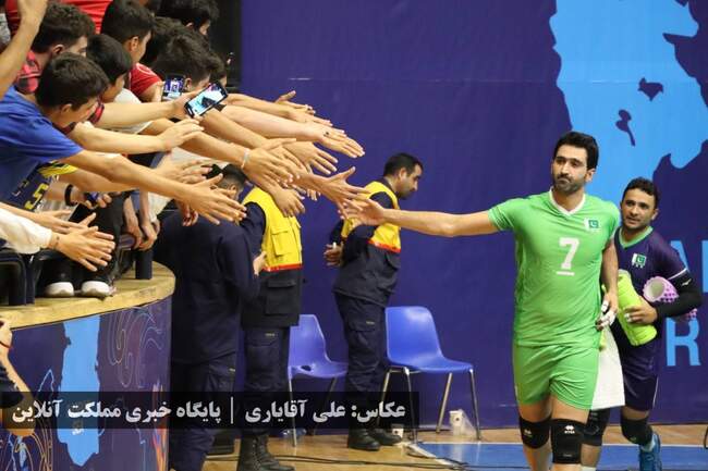 روز چهارم والیبال قهرمانی مردانی آسیا: برد راحت ایران مقابل پاکستان  
