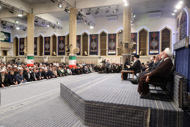 مراسم تنفیذ حکم مسعود پزشکیان به عنوان رئیس جمهور توسط رهبر معظم انق�