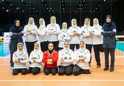 نایب قهرمانی بانوان ایران در والیبال نشسته قهرمانی آسیا