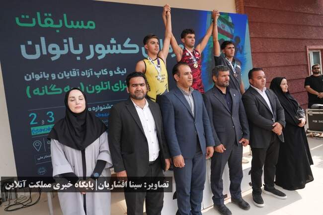 مسابقات کشوری ترای‌اتلون برگزار شد | تصاویر 