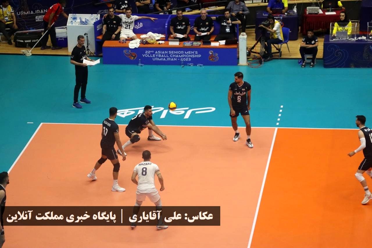روز چهارم والیبال قهرمانی مردانی آسیا: برد راحت ایران مقابل پاکستان