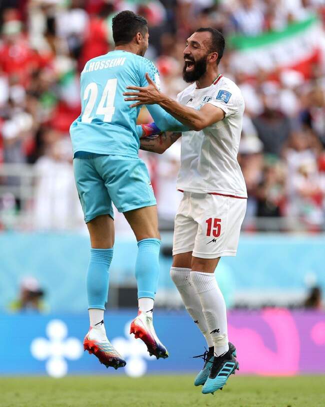 جام جهانی: بازی ایران و ولز از دید لنز دوربین‌ها